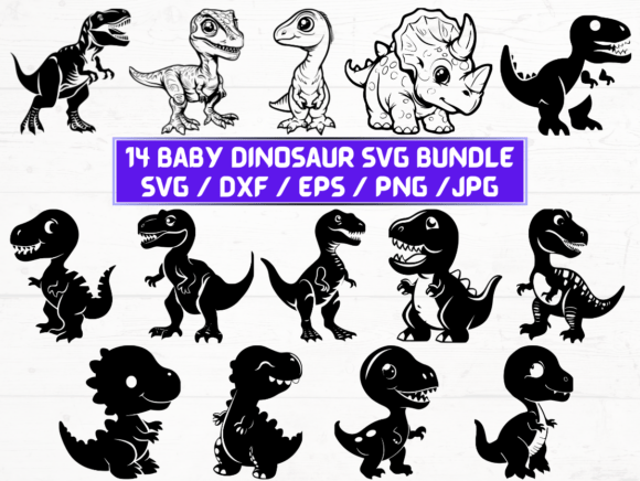Baby Dinosaur SVG File Graphics and Crafts Review