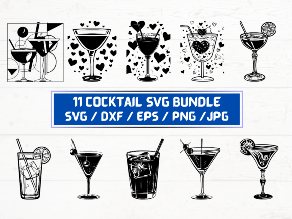 Cocktail SVG File: A Brand Designer’s Review for Graphics and Crafts