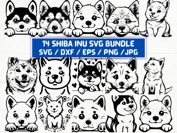 Shiba Inu Dog Svg Bundle Review