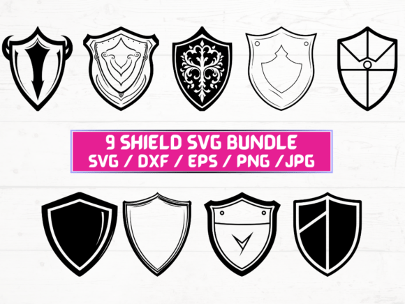 Shield Laser Engraving Cut Files: Graphics and Crafts Review