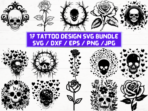 Tattoo Design SVG File Graphics and Crafts Review