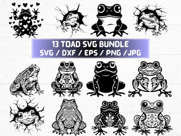 Toad SVG, DXF, EPS, JPG, PNG: A Graphics and Crafts Review for Sellers