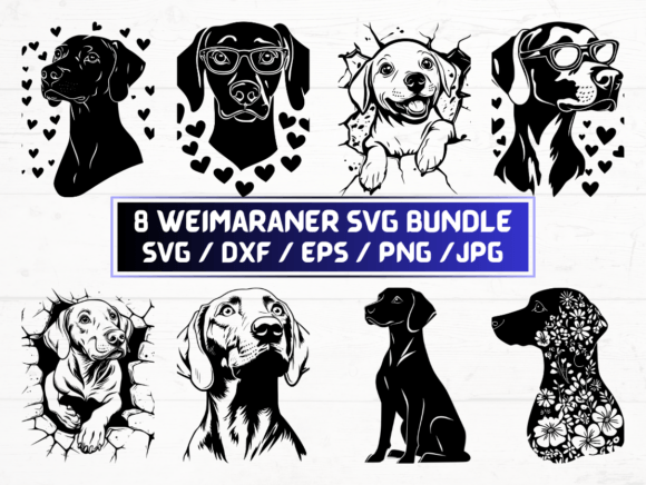 Weimaraner Svg File Graphics and Crafts Review